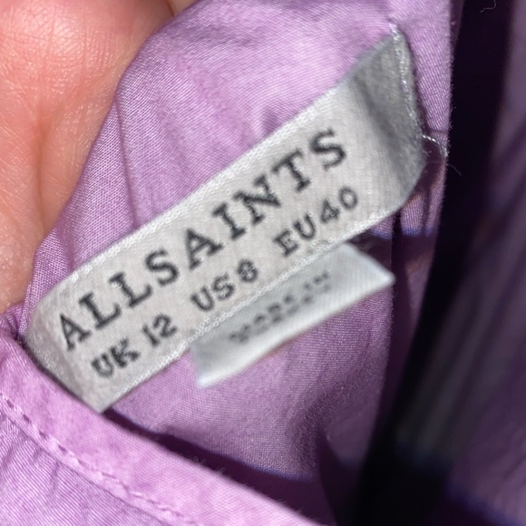 All Saints Dip Dye Midi Dress - Picture 5 of 6